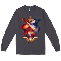 Smoke wonder woman movie arms crossed t shirt Long Sleeve Tee - InspiraDesign