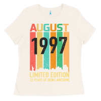 Bone August 1997 23 Years Old 23rd Birthday Ladies Tee - Bettercallsaul