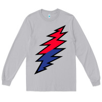 Moon Dust Lazy Lightning Bolt Long Sleeve Tee - InspiraDesign