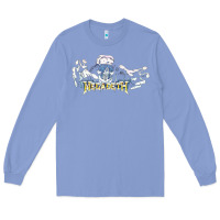 Colony Blue Megadeath caught Long Sleeve Tee - InspiraDesign