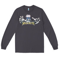Smoke Megadeath caught Long Sleeve Tee - InspiraDesign