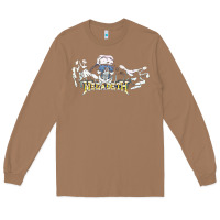 Toasted Coconut Megadeath caught Long Sleeve Tee - InspiraDesign