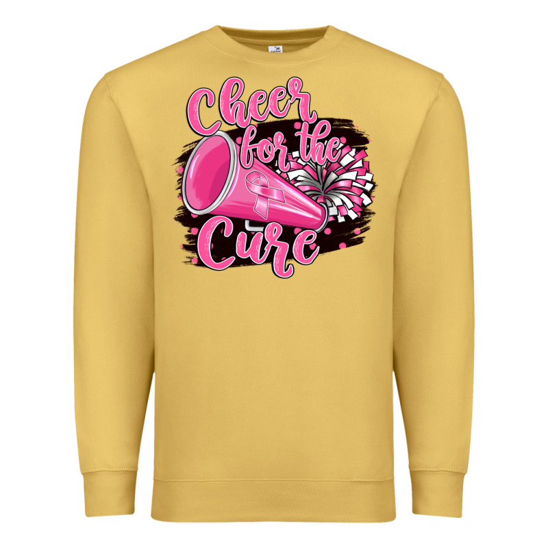 Cheer For The Cure Premium Sweatshirt by BarkalooDesign | Teevron