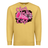 Antique Gold Cheer For The Cure Premium Sweatshirt - BarkalooDesign