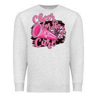 Oatmeal Heather Cheer For The Cure Premium Sweatshirt - BarkalooDesign