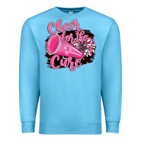 Ocean Blue Cheer For The Cure Premium Sweatshirt - BarkalooDesign