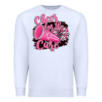 White Cheer For The Cure Premium Sweatshirt - BarkalooDesign