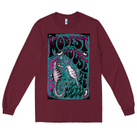 Burgundy Modest Mouse Long Sleeve Tee - InspiraDesign