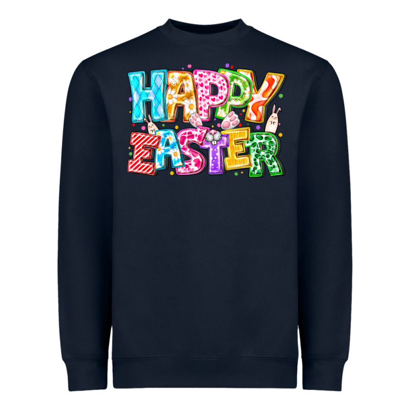 Happy Easter Heavyweight Sweatshirt by CowhideDigitalArt | Teevron