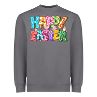 Storm Happy Easter Heavyweight Sweatshirt - CowhideDigitalArt
