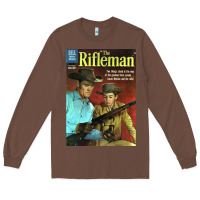 Chestnut The Rifleman Retro Western Long Sleeve Tee - ArtChic