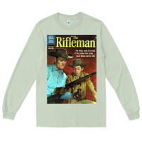 Matcha The Rifleman Retro Western Long Sleeve Tee - ArtChic