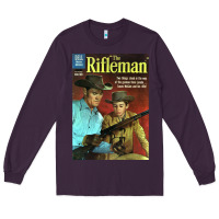 Plum The Rifleman Retro Western Long Sleeve Tee - ArtChic