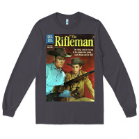 Smoke The Rifleman Retro Western Long Sleeve Tee - ArtChic