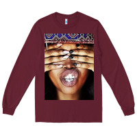 Burgundy erykah badu baduizm 1 Long Sleeve Tee - ArtChic