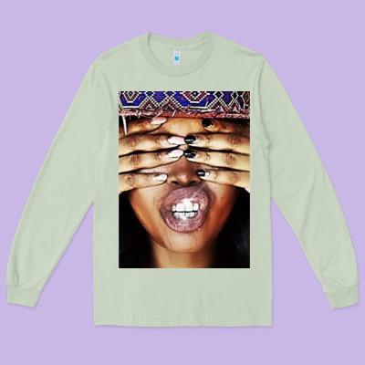Erykah Badu Baduizm 1 Long Sleeve Tee Designed By Artchic