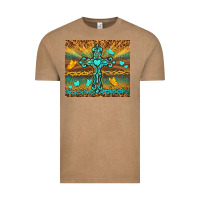 Vintage Coffee western cross Vintage Tee - TumblerDesignByShophia
