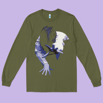Sadako 1 Long Sleeve Tee Designed By Artchic