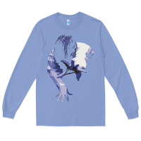 Colony Blue sadako 1 Long Sleeve Tee - ArtChic