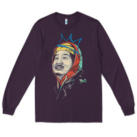 Plum animated bobby lee tiger belly Long Sleeve Tee - ArtChic