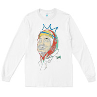 White animated bobby lee tiger belly Long Sleeve Tee - ArtChic