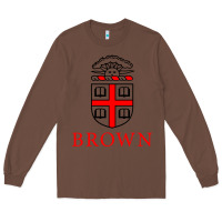 Chestnut brown university Long Sleeve Tee - ArtChic