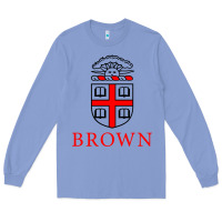 Colony Blue brown university Long Sleeve Tee - ArtChic