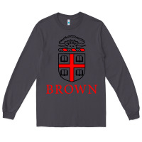 Smoke brown university Long Sleeve Tee - ArtChic
