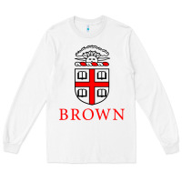 White brown university Long Sleeve Tee - ArtChic