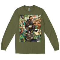 Army Green saint francis Long Sleeve Tee - ArtChic
