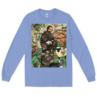 Colony Blue saint francis Long Sleeve Tee - ArtChic