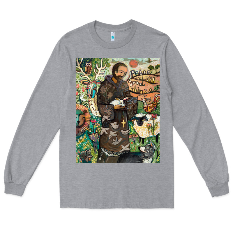 Saint Francis Long Sleeve Tee by ArtChic | Teevron