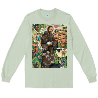 Matcha saint francis Long Sleeve Tee - ArtChic