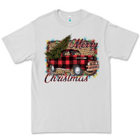 Dove Grey Merry Christmas Truck Premium Tee - Bettercallsaul
