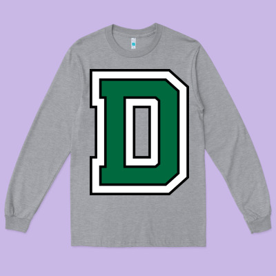 Dartmouth College Big Green Long Sleeve Tee Designed By Artchic