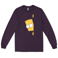Plum simpsons Long Sleeve Tee - ArtChic