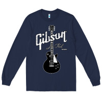 Navy les paul classic guitar classic Long Sleeve Tee - ArtChic