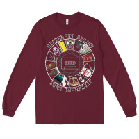 Burgundy THE MAGNUS ARCHIVES Long Sleeve Tee - ArtChic