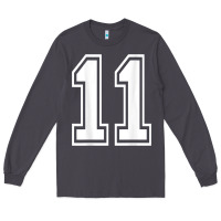 Smoke number 11 shirt sports player number back of shirt Long Sleeve Tee - ArtChic