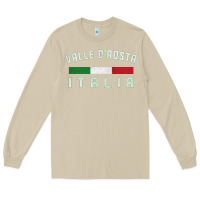 Mushroom valle d'aosta italia italy region typography design Long Sleeve Tee - ArtChic