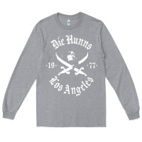 Heather Grey die' hunns Long Sleeve Tee - ArtChic