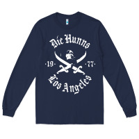 Navy die' hunns Long Sleeve Tee - ArtChic
