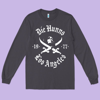 Die' Hunns Long Sleeve Tee Designed By Artchic