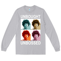 Moon Dust unbought unbossed shirley chisholm retro vintage gift long sleeve t sh Long Sleeve Tee - ArtChic