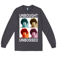 Smoke unbought unbossed shirley chisholm retro vintage gift long sleeve t sh Long Sleeve Tee - ArtChic