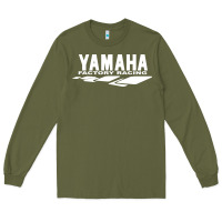 Army Green ymh racing Long Sleeve Tee - ArtChic