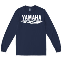 Navy ymh racing Long Sleeve Tee - ArtChic