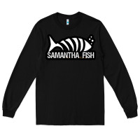 Black SAMANTHA FISH MUSIC ARTWORK Essential Long Sleeve Tee - ArtChic