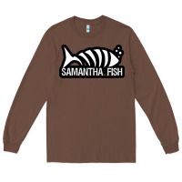 Chestnut SAMANTHA FISH MUSIC ARTWORK Essential Long Sleeve Tee - ArtChic