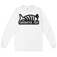 White SAMANTHA FISH MUSIC ARTWORK Essential Long Sleeve Tee - ArtChic
